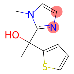 2-(1-Hydroxy-1-(2-thienyl)ethyl)-1-methyl-1H-imidazole