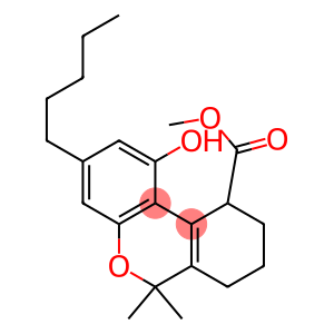 1-Hydroxy-3-pentyl-6,6-dimethyl-7,8,9,10-tetrahydro-6H-dibenzo[b,d]pyran-10-carboxylic acid methyl ester