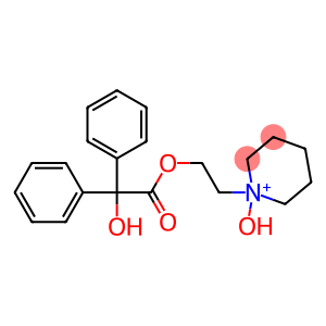 1-Hydroxy-1-[2-(hydroxydiphenylacetoxy)ethyl]piperidinium