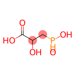 2-Hydroxy-3-(hydroxyphosphinyl)propanoic acid