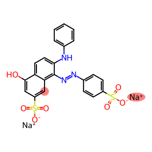 4-Hydroxy-7-phenylamino-8-(p-sulfophenylazo)-2-naphthalenesulfonic acid disodium salt