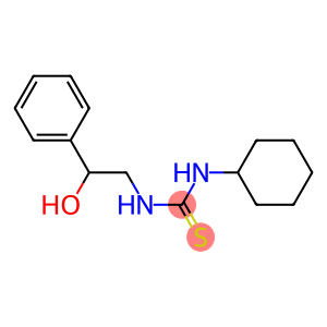 1-(2-Hydroxy-2-phenylethyl)-3-cyclohexylthiourea