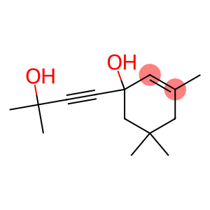 1-(3-Hydroxy-3-methyl-1-butynyl)-3,5,5-trimethyl-2-cyclohexen-1-ol