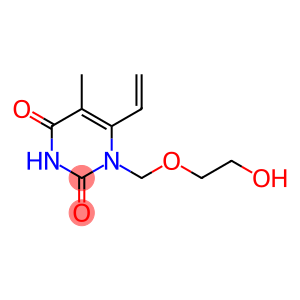 1-(2-Hydroxyethoxymethyl)-6-ethenylthymine