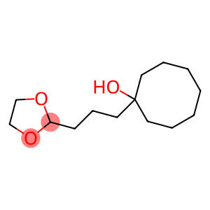 2-[3-(1-Hydroxycyclooctyl)propyl]-1,3-dioxolane