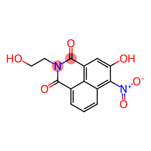 2-(2-Hydroxyethyl)-5-hydroxy-6-nitro-1H-benzo[de]isoquinoline-1,3(2H)-dione