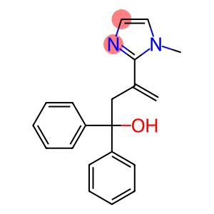 2-(4-Hydroxy-4,4-diphenyl-1-buten-2-yl)-1-methyl-1H-imidazole