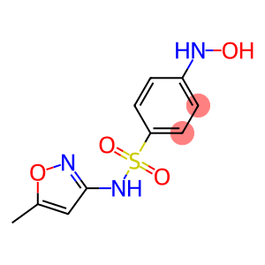 4-Hydroxyamino-N-(5-methyl-3-isoxazolyl)benzenesulfonamide