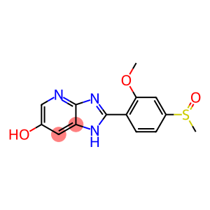 6-Hydroxy-2-(2-methoxy-4-methylsulfinylphenyl)-1H-imidazo[4,5-b]pyridine