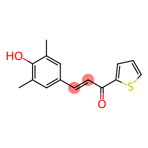 3-(4-Hydroxy-3,5-dimethylphenyl)-1-(2-thienyl)-2-propen-1-one