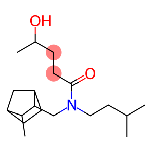 4-Hydroxy-N-isopentyl-N-[(3-methyl-2-norbornyl)methyl]valeramide