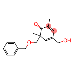 4-Hydroxymethyl-2,6-dimethyl-6-benzyloxymethyl-2,4-cyclohexadien-1-one