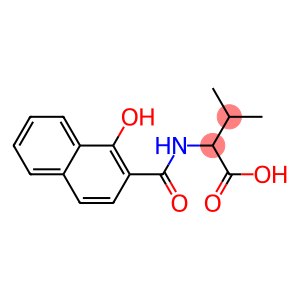 2-[(1-hydroxynaphthalen-2-yl)formamido]-3-methylbutanoic acid