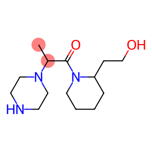 1-[2-(2-hydroxyethyl)piperidin-1-yl]-2-(piperazin-1-yl)propan-1-one