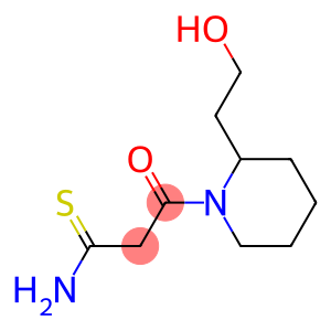 3-[2-(2-hydroxyethyl)piperidin-1-yl]-3-oxopropanethioamide