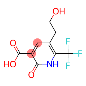 5-(2-hydroxyethyl)-2-oxo-6-(trifluoromethyl)-1,2-dihydropyridine-3-carboxylic acid