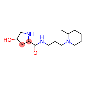 4-hydroxy-N-[3-(2-methylpiperidin-1-yl)propyl]pyrrolidine-2-carboxamide