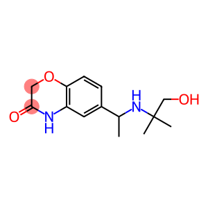 6-{1-[(1-hydroxy-2-methylpropan-2-yl)amino]ethyl}-3,4-dihydro-2H-1,4-benzoxazin-3-one