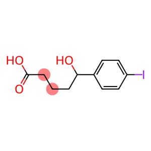 5-hydroxy-5-(4-iodophenyl)pentanoic acid