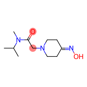 2-[4-(hydroxyimino)piperidin-1-yl]-N-methyl-N-(propan-2-yl)acetamide