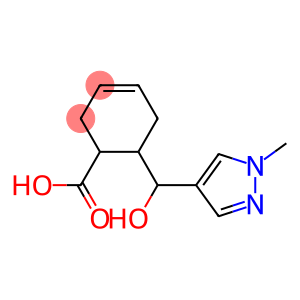 6-[hydroxy(1-methyl-1H-pyrazol-4-yl)methyl]cyclohex-3-ene-1-carboxylic acid