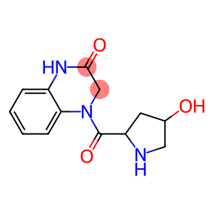 4-[(4-hydroxypyrrolidin-2-yl)carbonyl]-1,2,3,4-tetrahydroquinoxalin-2-one