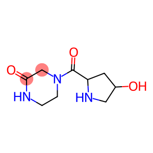 4-[(4-hydroxypyrrolidin-2-yl)carbonyl]piperazin-2-one