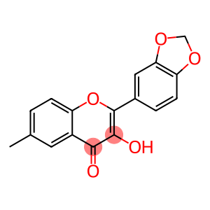 3-HYDROXY-6-METHYL-3',4'-METHYLENEDIOXY FLAVONE