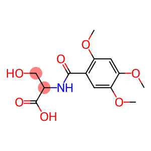 3-hydroxy-2-[(2,4,5-trimethoxyphenyl)formamido]propanoic acid