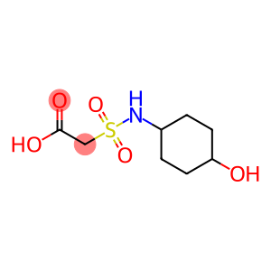 2-[(4-hydroxycyclohexyl)sulfamoyl]acetic acid