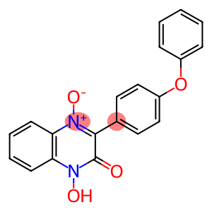 1-HYDROXY-3-(4-PHENOXYPHENYL)QUINOXALIN-2(1H)-ONE 4-OXIDE