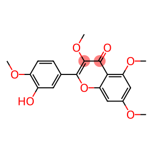 2-(3-HYDROXY-4-METHOXYPHENYL)-3,5,7-TRIMETHOXY-4H-CHROMEN-4-ONE