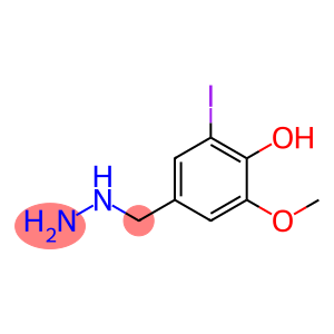 1-(4-hydroxy-3-iodo-5-methoxybenzyl)hydrazine