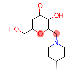 3-HYDROXY-6-(HYDROXYMETHYL)-2-[(4-METHYLPIPERIDINO)METHYL]-4H-PYRAN-4-ONE