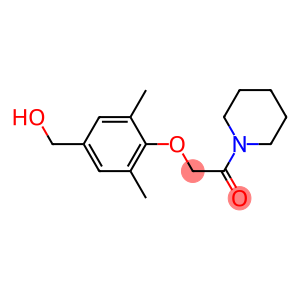 2-[4-(hydroxymethyl)-2,6-dimethylphenoxy]-1-(piperidin-1-yl)ethan-1-one