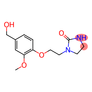 1-{2-[4-(hydroxymethyl)-2-methoxyphenoxy]ethyl}imidazolidin-2-one