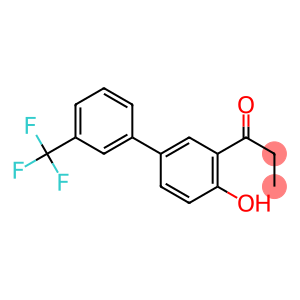 1-[4-hydroxy-3'-(trifluoromethyl)-1,1'-biphenyl-3-yl]propan-1-one