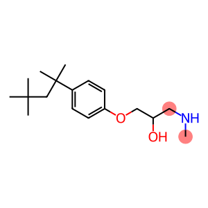 {2-hydroxy-3-[4-(2,4,4-trimethylpentan-2-yl)phenoxy]propyl}(methyl)amine