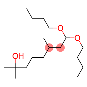 7-Hydroxy-3,7-dimethyloctanal dibutyl acetal