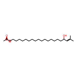 20-Hydroxy-22-methyl-21-tricosen-2-one