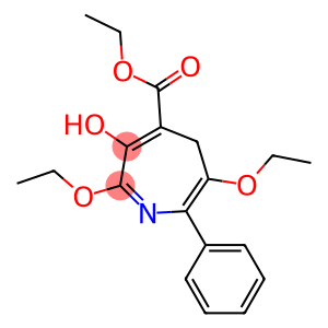 3-Hydroxy-7-phenyl-2,6-diethoxy-5H-azepine-4-carboxylic acid ethyl ester