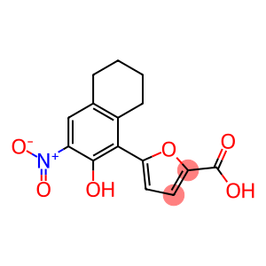 5-(2-hydroxy-3-nitro-5,6,7,8-tetrahydronaphthalen-1-yl)furan-2-carboxylic acid