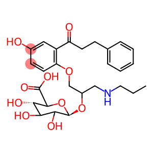 5-Hydroxy Propafenone β-D-Glucuronide