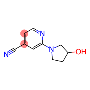 2-(3-Hydroxy-pyrrolidin-1-yl)-isonicotinonitrile
