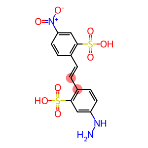 4-Hydrazino-4'-nitro-2,2'-stilbenedisulfonic acid