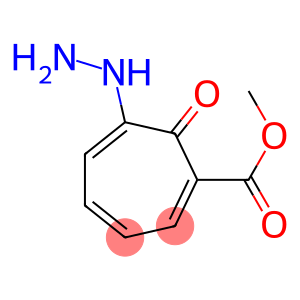 6-Hydrazino-7-oxo-1,3,5-cycloheptatriene-1-carboxylic acid methyl ester