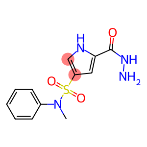 5-(hydrazinocarbonyl)-N-methyl-N-phenyl-1H-pyrrole-3-sulfonamide