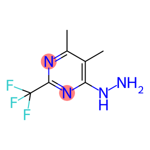 4-HYDRAZINO-5,6-DIMETHYL-2-(TRIFLUOROMETHYL)PYRIMIDINE