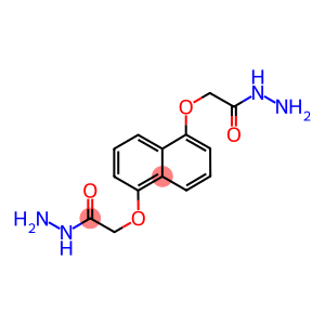 (5-HYDRAZINOCARBONYLMETHOXY-NAPHTHALEN-1-YLOXY)-ACETIC ACID HYDRAZIDE