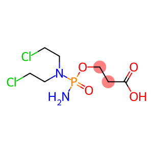 HYDRACRYLICACID,N,N-BIS(2-CHLORETHYL)PHOSPHORODIAMIDATE